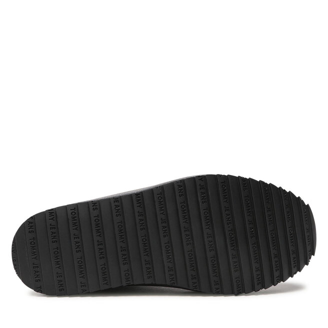 Tommy Jeans Polokozačky Tommy Jeans Fashion Boot EN0EN01912 Black BDS