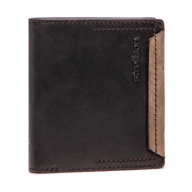 Strellson Малък мъжки портфейл Strellson Camden 4010002296 Dark Brown 702