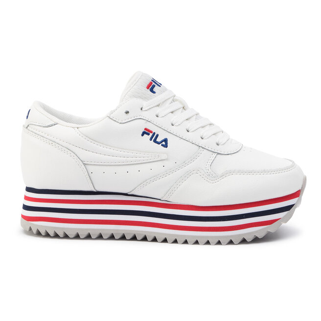 Laisvalaikio batai Fila Orbit Zeppa Stripe Wmn 1010667.02P White/Stripe •  Www.eavalyne.lt