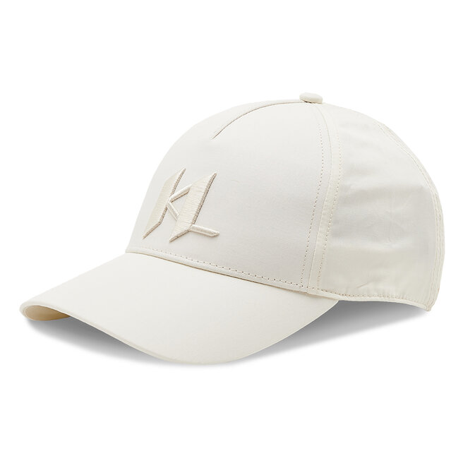 Șapcă KARL LAGERFELD Kl Monogram Logo 225W3412 Beige 182 182 imagine super redus 2022