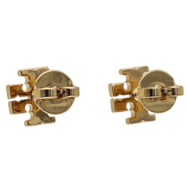 Tory Burch Set náušnice a náhrdelník Tory Burch Kira Pave Pendant And Stud Earring Set 145510 Tory Gold/Crystal 783