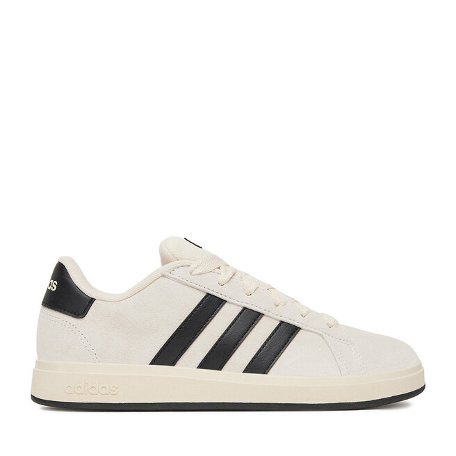Sneakersy adidas GRAND COURT 00s K - Écru