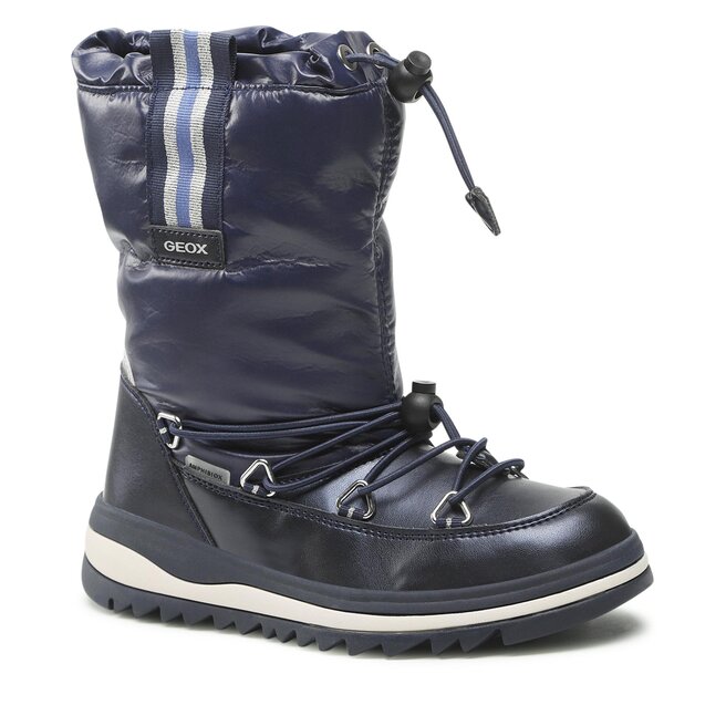 Geox Hótaposó Geox J Adelhide G.Babx E J26EWE 0LVBC C0673 D Navy/Silver