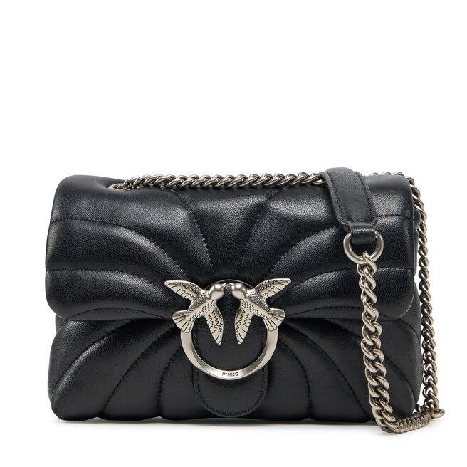Torebka PINKO Love Puff Mini Cl AI 24-25 PLTT 100039 - Czarny