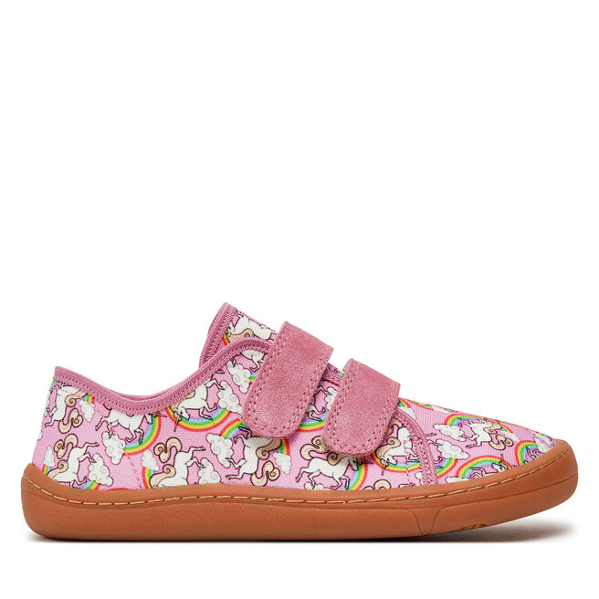 Sneakersy Froddo Barefoot Canvas - D Kolorowy
