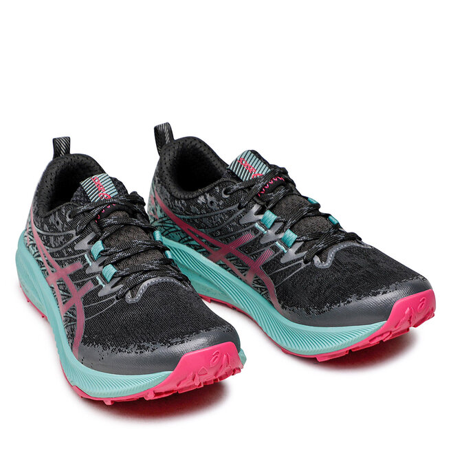 Asics Pantofi Asics Fuji Lite 2 1012B066 Black/Fuchsia Red 002