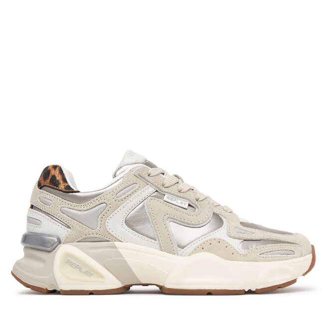Sneakersy REPLAY GWS9N.000.C000NT Beżowy
