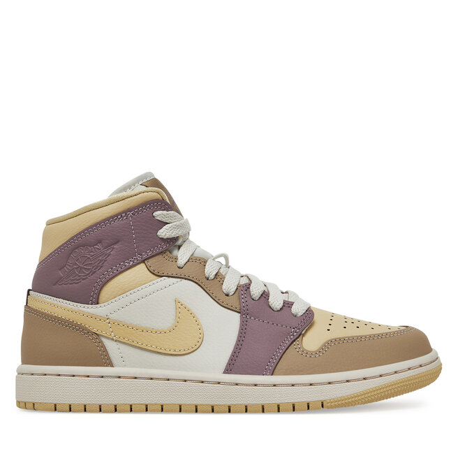 Sneakersy Nike Air Jordan 1 Mid - 100 Beżowy