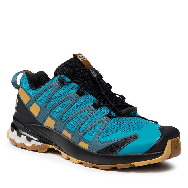 Salomon Обувки Salomon Xa Pro 3D V8 414399 27 V0 Barrier Reef/Fall Leaf/Bronze Brown