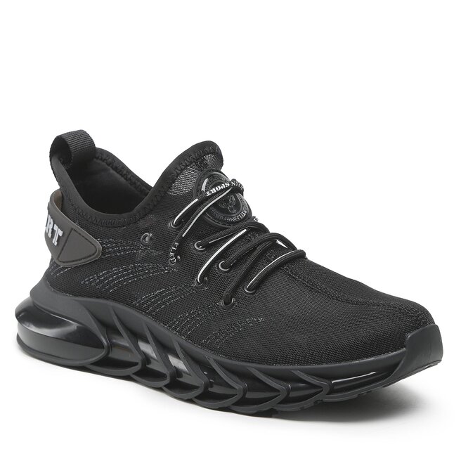 Sneakers Plein Sport Runner FABS USC0344 STE003N Black 02 Black imagine noua