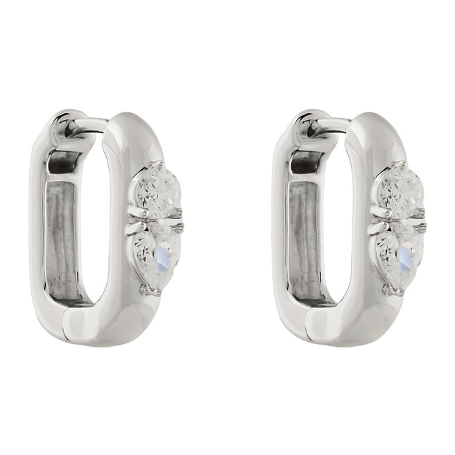 Kolczyki Guess JSBE04 - Srebrny