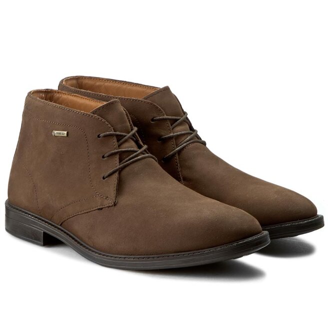 Trzewiki Clarks Chilver Hi GTX GORE TEX 261125007065 Dark Brown