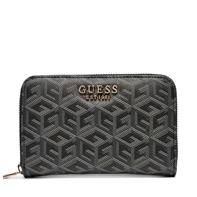Duży Portfel Damski Guess Laurel (CU) Wallets SWCU85 - Czarny