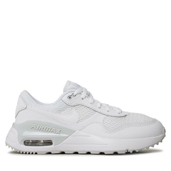 Nike Pantofi Nike Air Max Systm (GS) DQ0284 102 White/White/Pure Platinum