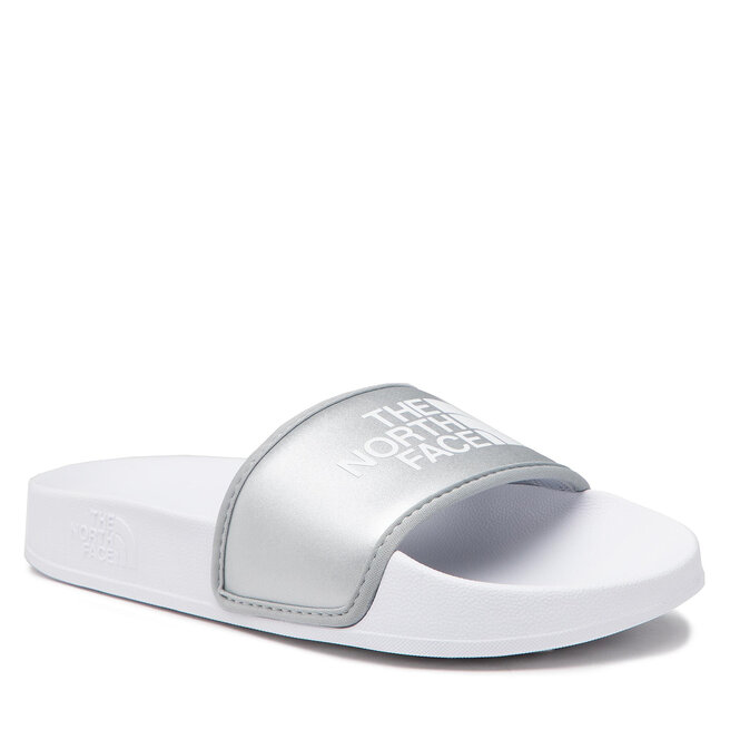 The North Face Chanclas The North Face Base Camp Slide III NF0A5LVGKR21 Metallic Silver/Tnf White
