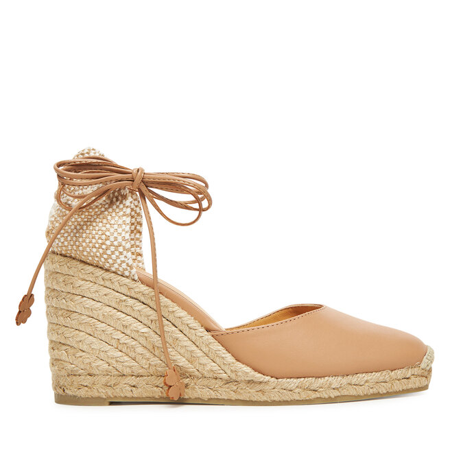 Espadryle Castañer Carina/8/250 - Beżowy