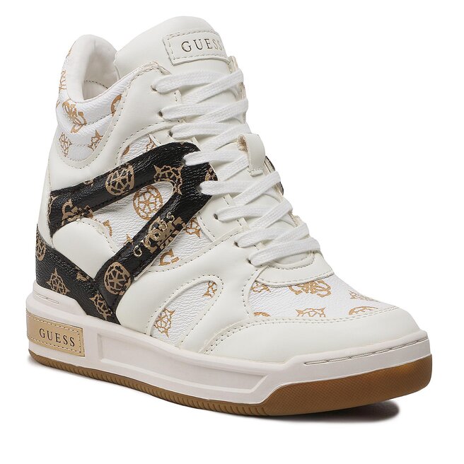 Sneakers Guess Lisa FL5LIS FAL12 WHITE epantofi-Femei-Pantofi-Sneakerși imagine noua gjx.ro