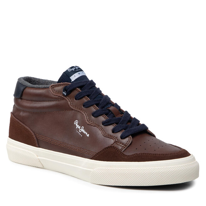 Pepe Jeans Sneakersy Pepe Jeans Kenton Original Low PMS30802 Brown 878