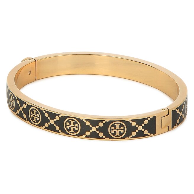 Br ar Tory Burch T Monogram Hinge Bracelet 150568 Tory Gold