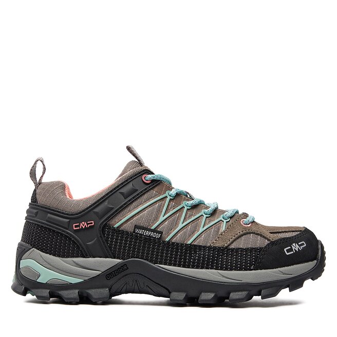 Trekkingi CMP Rigel Low Wmn Trekking Shoes Wp - Brązowy