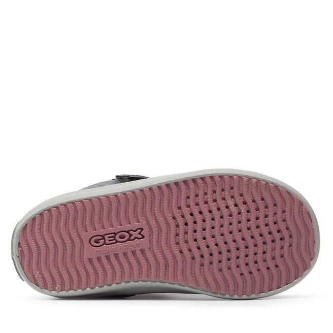 Geox Šnurovacia obuv Geox B Gisli G. A B161MA 0AU02 C9002 S Dk Grey