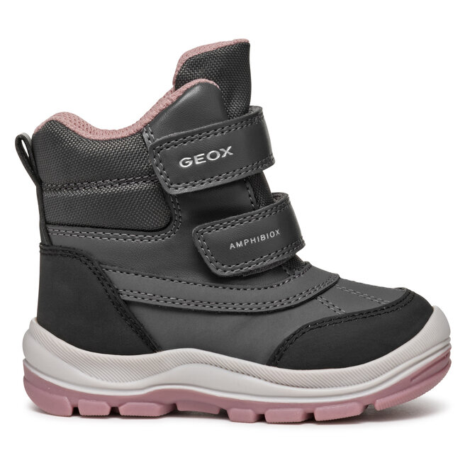 Śniegowce Geox B Flanfil Girl B Abx B463WD 050FU - S Szary