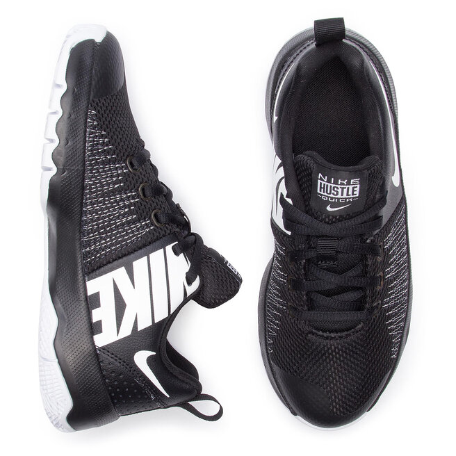 horno mesa tarde Zapatos Nike Team Hustle Quick (GS) 922680 004 Black/White • Www.zapatos.es