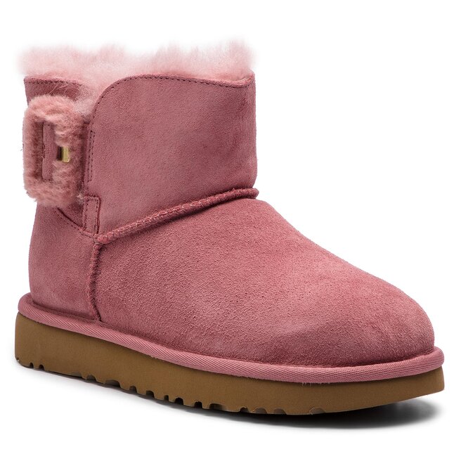Ugg mini on sale bailey fluff buckle