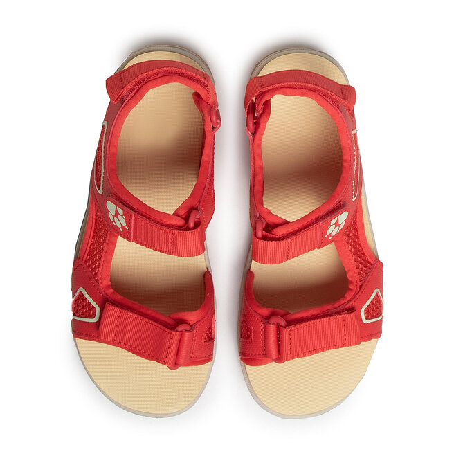 Jack Wolfskin Сандали Jack Wolfskin Taraco Beach Sandal K 4039531 D Red/Champagne