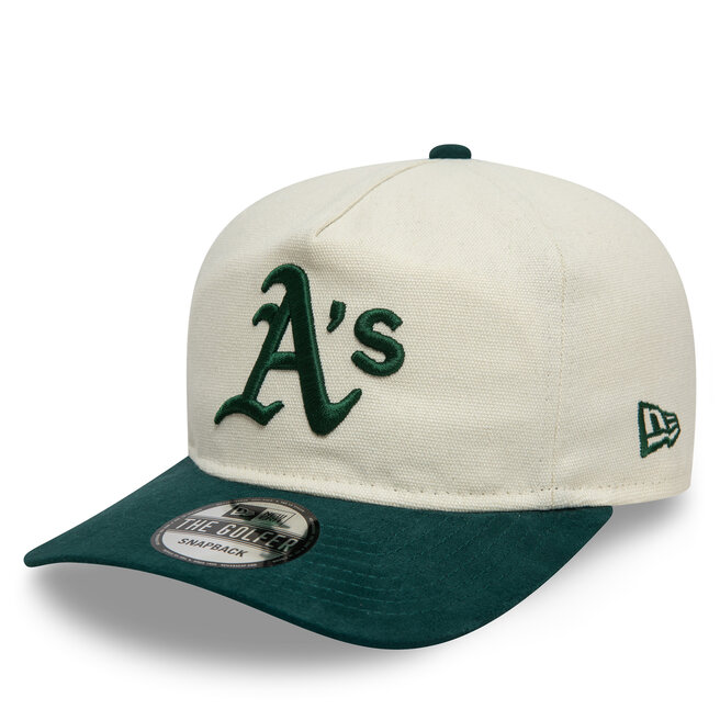 Czapka z daszkiem New Era Script Oakland Athletics Golfer - Biały