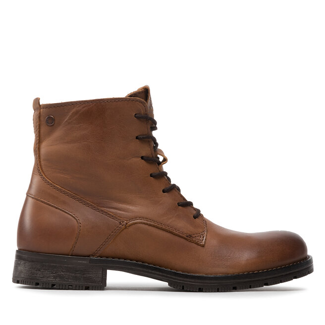 Jack&Jones Kozačky Jack&Jones Jfworca 12161906 Cognac