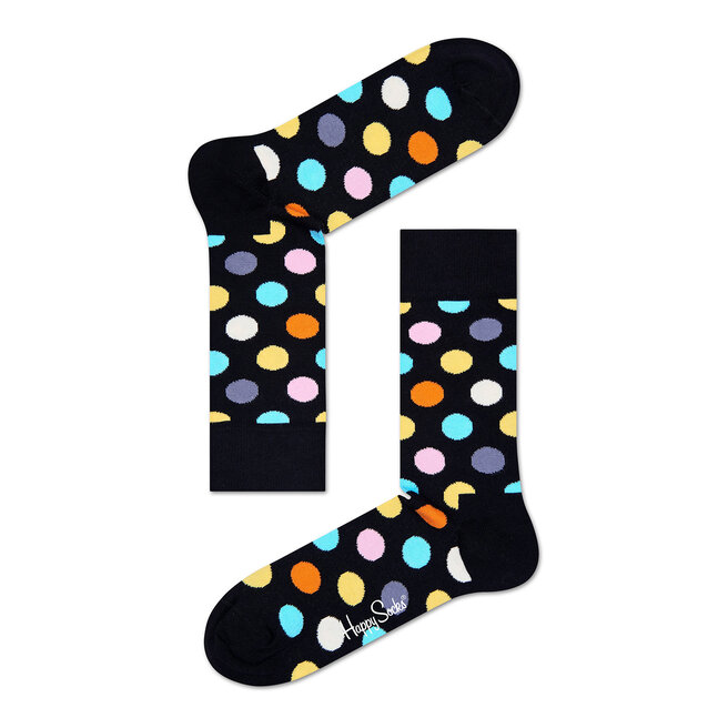 Happy Socks Șosete Înalte Unisex Happy Socks BDO01-9350 Negru