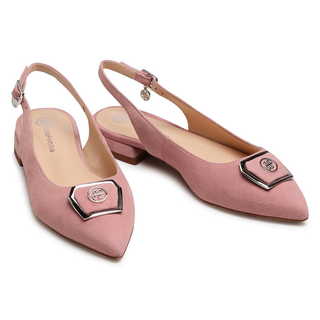 Solo Femme Sandále Solo Femme 24302-01-L76/000-05-00 Ciemny Róż