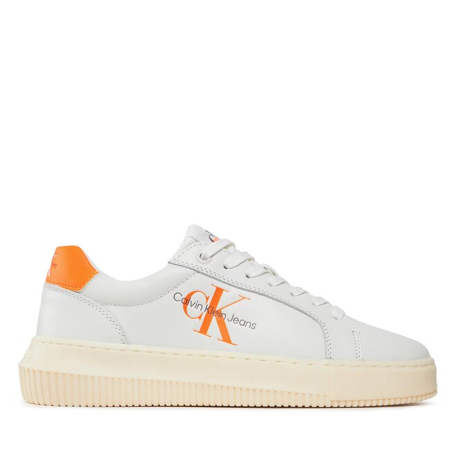 Sneakersy Calvin Klein Jeans Chunky Cupsole Laceup Mon Lth Wn - Czarny