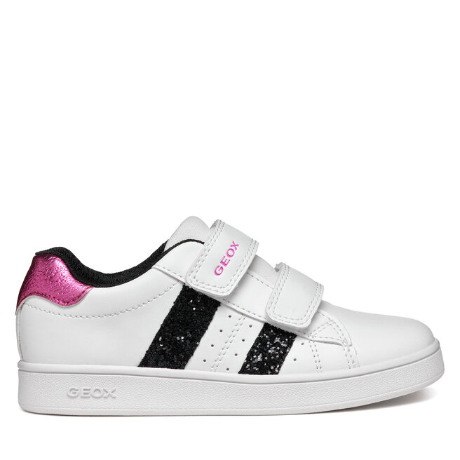Sneakersy Geox J Eclyper Girl J45LRA 000BC - D Biały