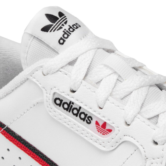 adidas Обувки adidas Continental 80 C G28215 Ftwwht/Scarle/Conavy
