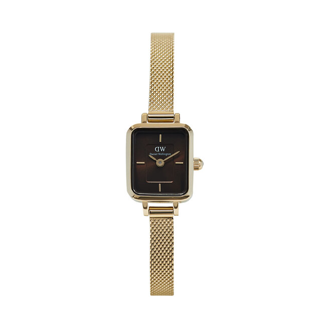 Ρολόι Daniel Wellington Quadro Mini Evergold Amber DW00100654 Χρυσό