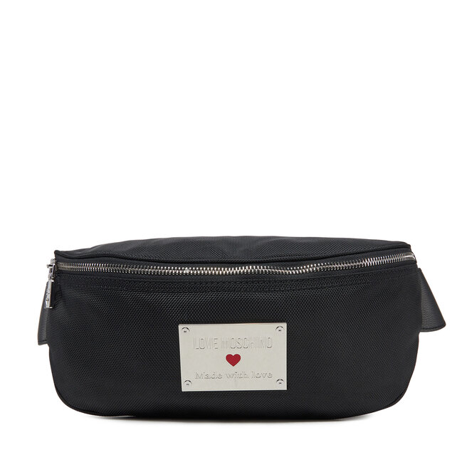 Saszetka nerka LOVE MOSCHINO - Czarny