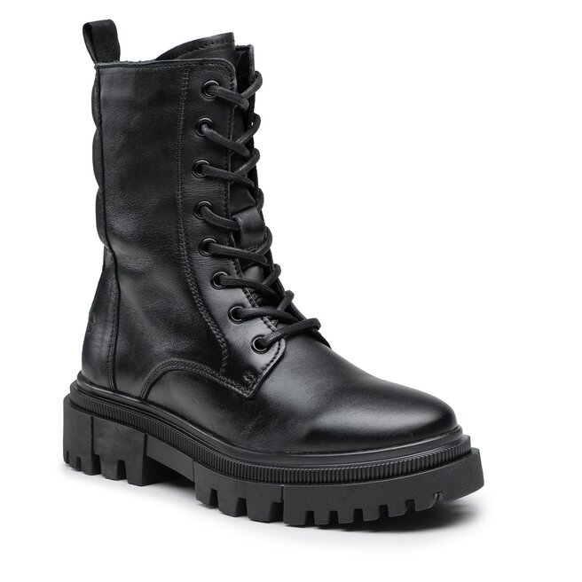 Trappers Tamaris 1-25844-29 Black Leather 003