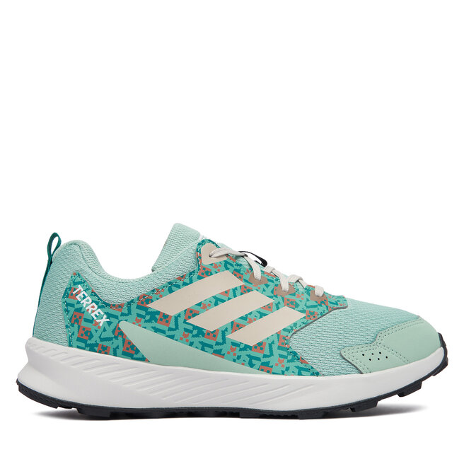 Trekkingi adidas Minecraft Terrex Tracefinder Trail Running Shoes Junior KK1742 Zielony jasny