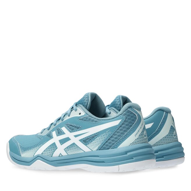 Asics Pantofi Asics Court Slide 3 1042A209 Gris Blue/White 401