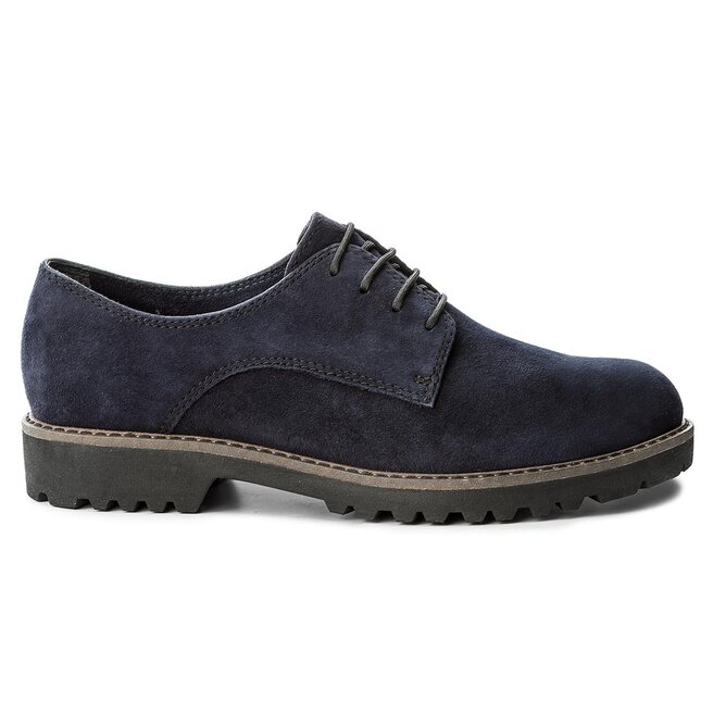Tamaris Oxfordy Tamaris 1-23204-29 Navy Suede 807