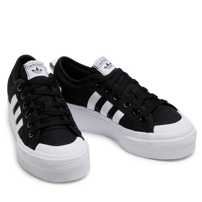 adidas Topánky adidas Nizza Platform W FV5321 Cblack/Ftwwht/Ftwwht
