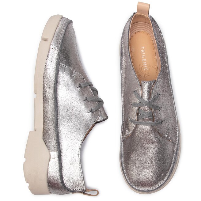 Scarpe basse Clarks Tri Clara 261388984 Silver Metallic escarpe
