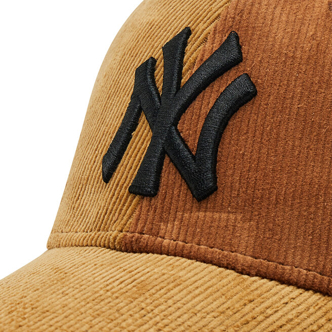 New Era – New York Yankees – Steppjacke aus Cord in Marineblau