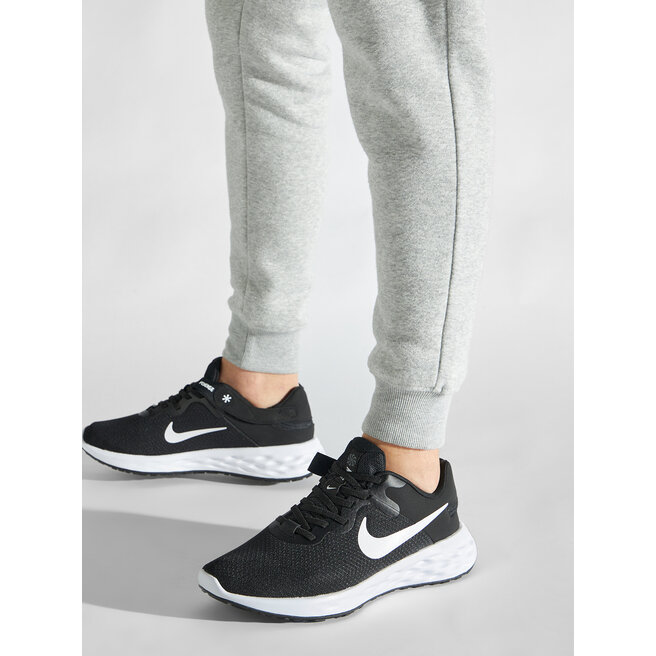 Nike Обувки Nike Revolution 6 Flyease Nn DC8992 003 Black/White/Iron Grey