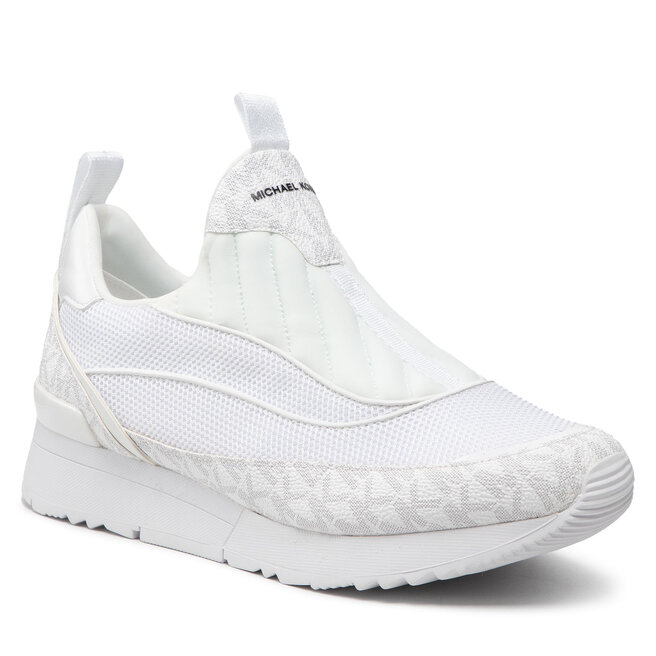 Sneakers MICHAEL Michael Kors Allie Stride Slip On 43S2ALFP5D Bright Wht 43S2ALFP5D imagine noua gjx.ro