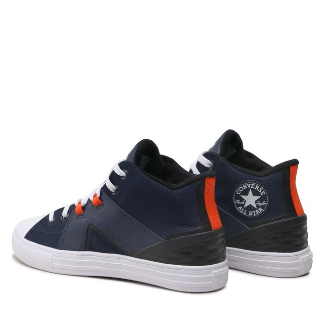 Sneakers Converse Ctas Flux Ultra Mid A00808C Obsidian/Black/Orange ...