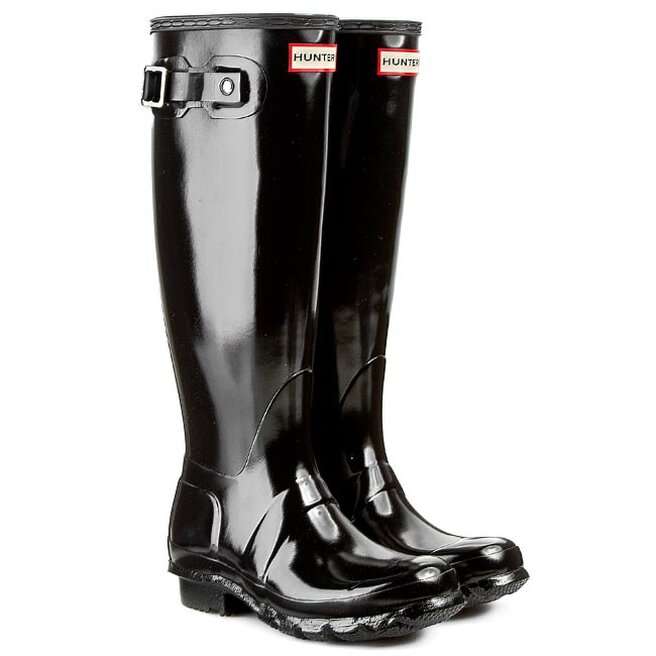 Hunter Гумени ботуши Hunter Original Gloss W23616 Black