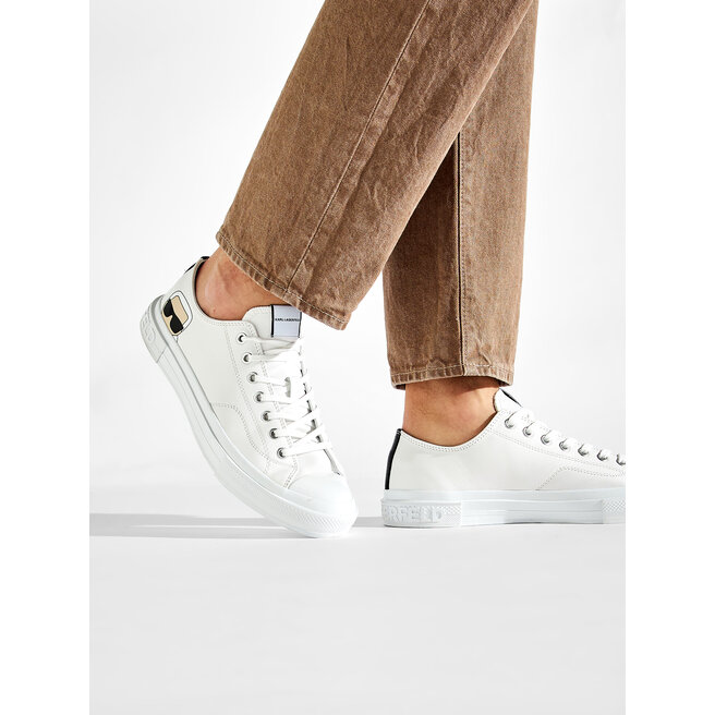 KARL LAGERFELD Teniși KARL LAGERFELD KL50309 White Lthr